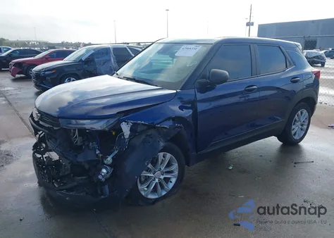 2023 Chevrolet Trailblazer Fwd Ls z USA, uszkodzony, nr VIN KL79MMS23PB125619